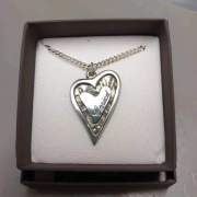 Pewter Cariad Brooch